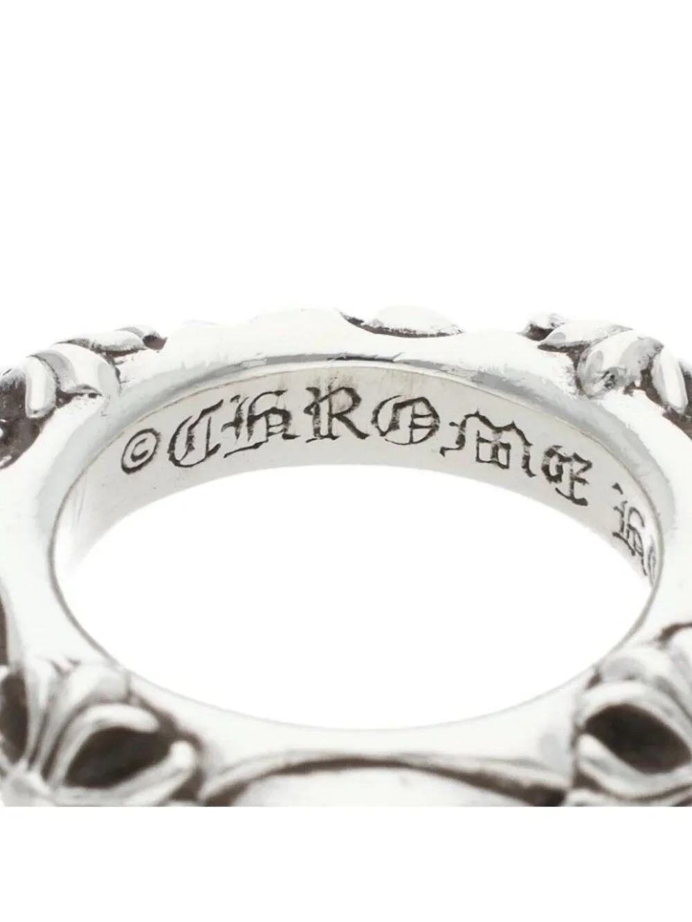 Chrome Hearts Sbt Band Silver Ring